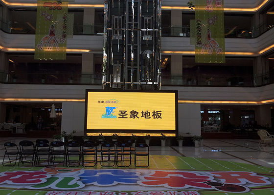 pantalla LED fija interior de 256x128m m SMD2121 P4 a todo color para los centros comerciales